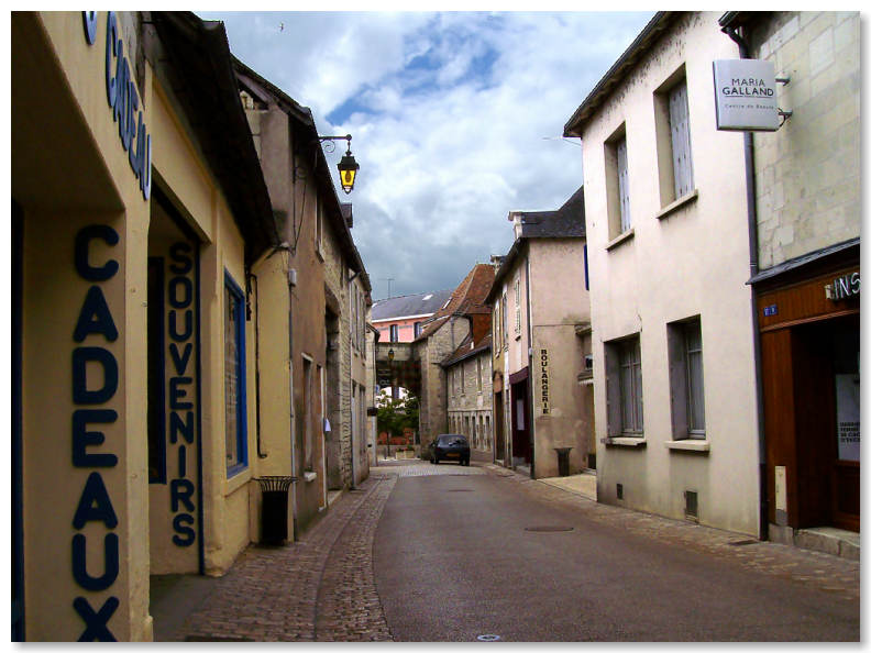 Shops in the historic town centre